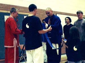 Patriarch Sash bestowed upon Buddha Zhen 1997