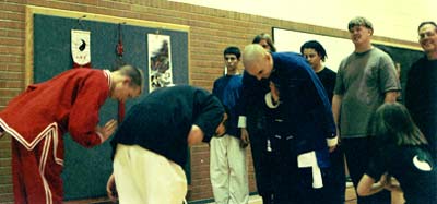 Buddha Zhen and Bo-jie Ming, Matt Caputo, Pete Caputo, Bill Vardon and Zhen Ming-Mou