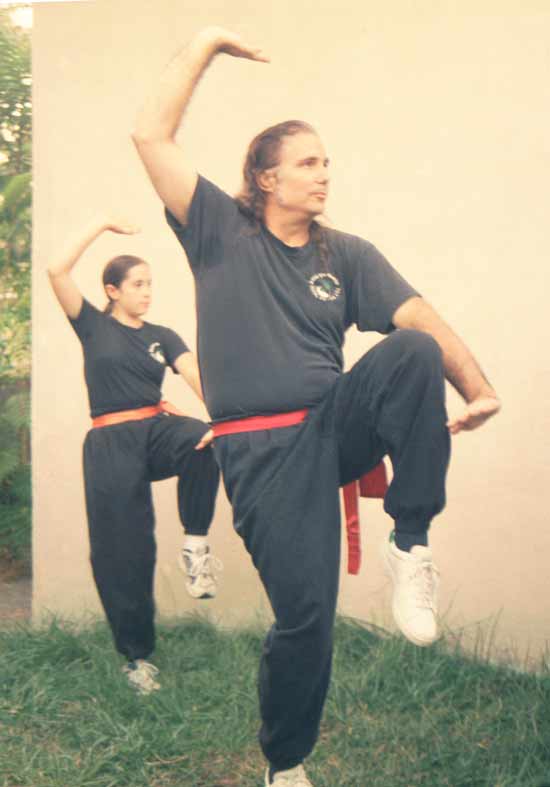 Tai Chi Crane Spreads Wings