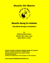 book cover of SHAOLIN KUNG FU INITIATE by Buddha Zhen